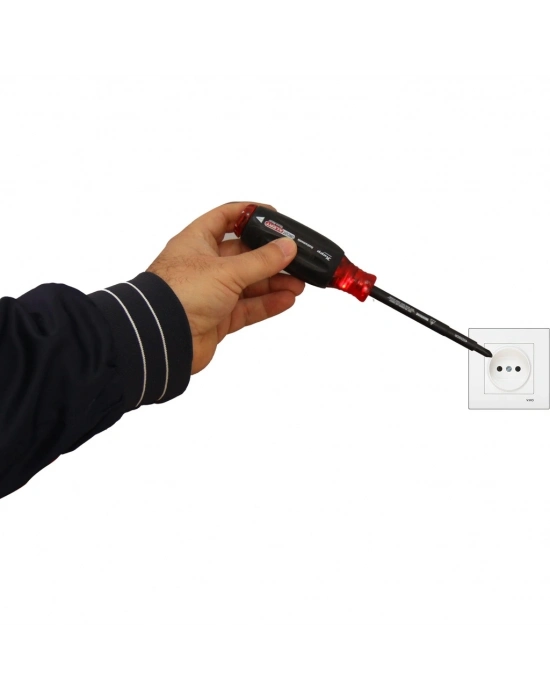 Tornavida Elektronik Devre Uyarılı Gerilim Test Tornavidası - % 100 Alman