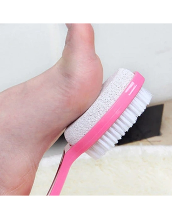 Törpülü Fırçalı Topuk Taşı - 4in1