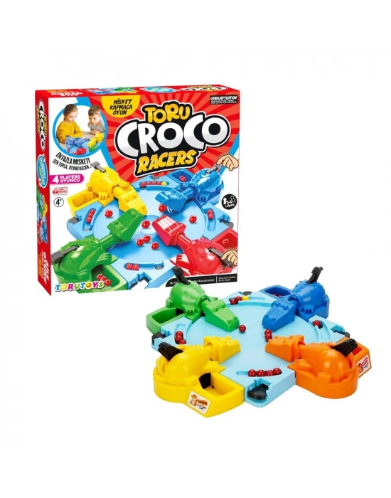 ® Toru Croco Misket Kapmaca Eğlenceli Aile Kutu Oyunu