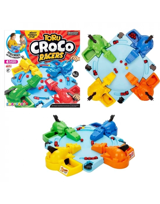 ® Toru Croco Misket Kapmaca Eğlenceli Aile Kutu Oyunu