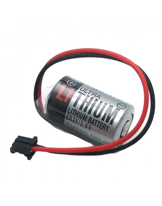 Toshıba Er3v 3.6v 1/2aa Size Lithium Pil - Siyah Soket
