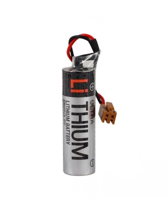 Toshıba Er6v 3.6v Aa Size Lithium Pil - Kahverengi Soket