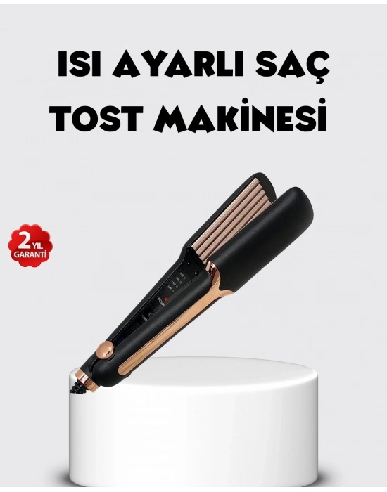 Tost Model Saç Şekillendirici DEMPOWER DP-134 360° Döner Kablolu