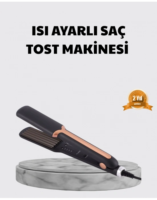 Tost Model Saç Şekillendirici Hızlı Isınan Isı Ayarlı