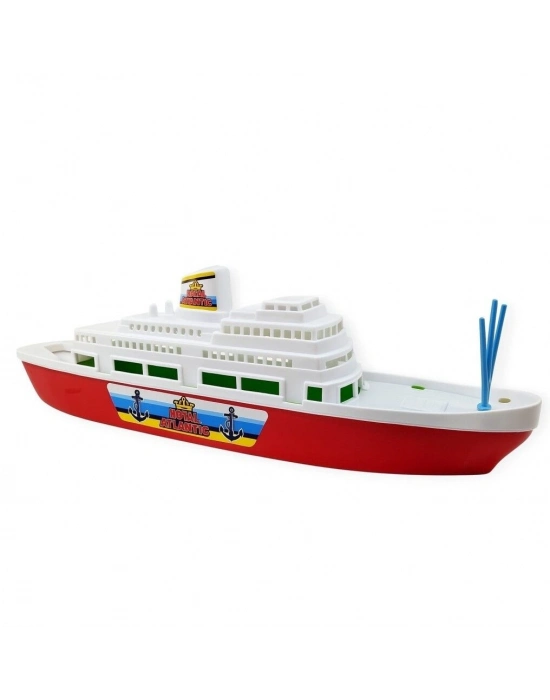 Transatlantik Yolcu Gemisi 45 cm - Kırmızı