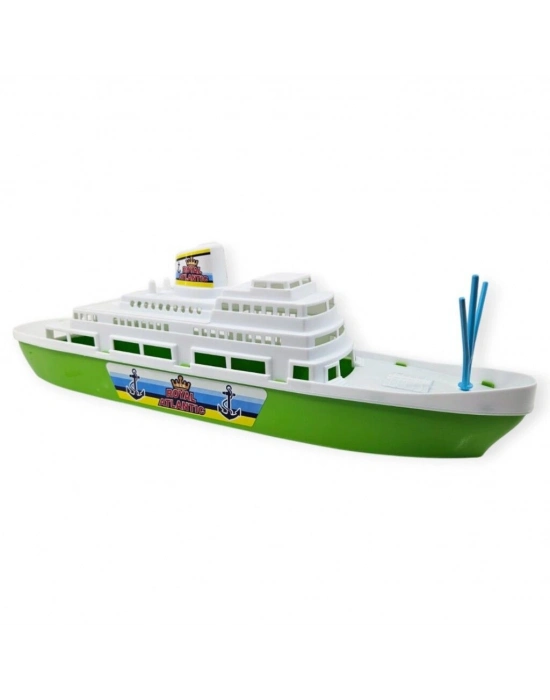 Transatlantik Yolcu Gemisi 45 cm - Yeşil