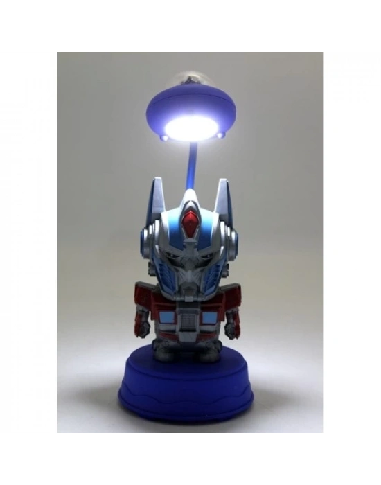 Transformers Masa Üstü Lamba USB Şarjlı Optimus Prime Model