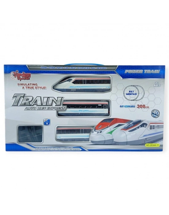 Tren Seti 40 Parça Express Tren 308 cm Ray - 2934A-11