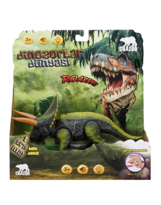 Triceraptors Dinozor Işıklı Sesli - RS6171