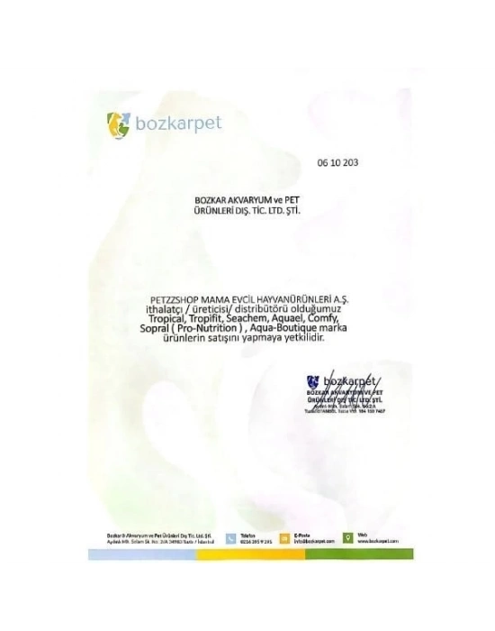 Tropical Ovo-Vit Yumurta Sarılı Vitaminli Pul Balık Yemi 50 Ml 12 Gr