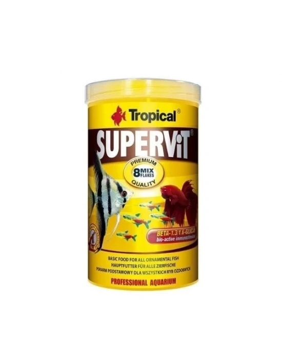 Tropical Süpervit Granulat Omnivor Granül Balık Yemi 100 Ml