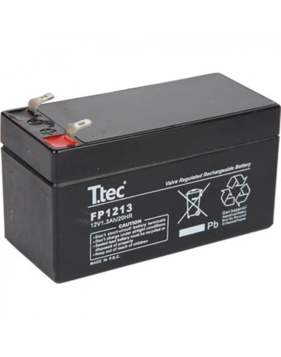 Ttec 12v 1.3 Ah Kuru Bakımsız Akü