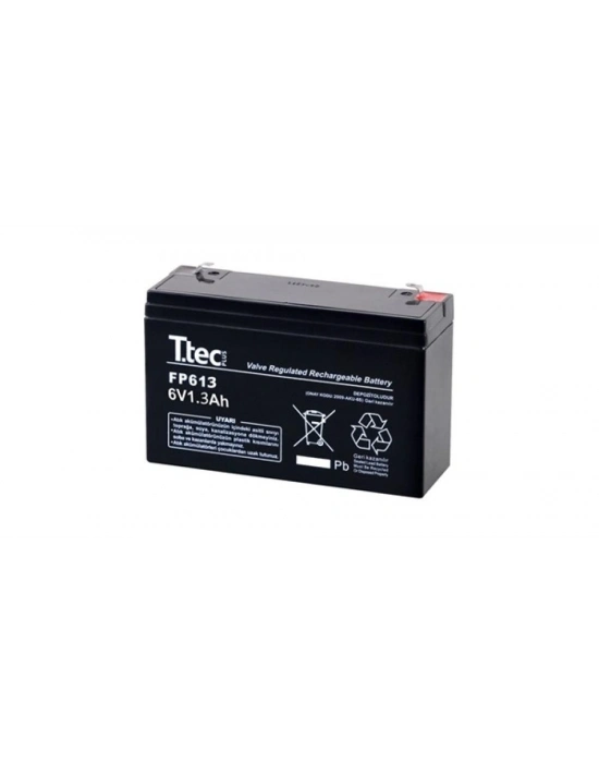 Ttec 6v 1.3 Ah Kuru Bakımsız Akü