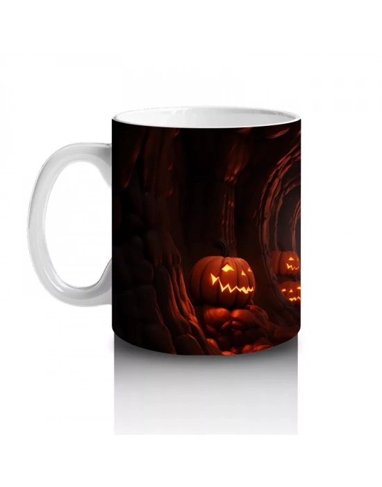 Tünel Derinliklerinde Büyülü Kabaklar – Hediyelik Kahve Kupası