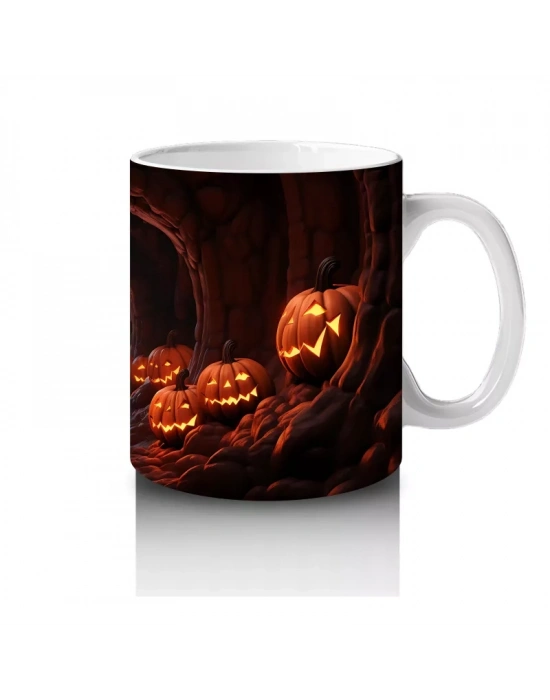 Tünel Derinliklerinde Büyülü Kabaklar – Hediyelik Kahve Kupası