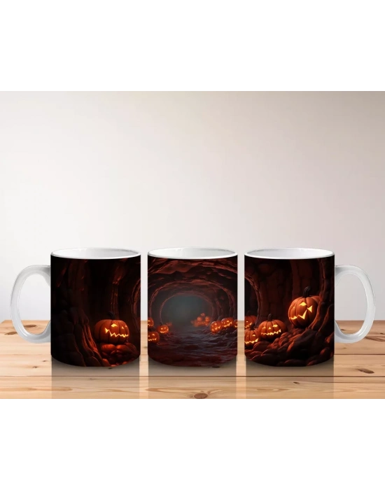 Tünel Derinliklerinde Büyülü Kabaklar – Hediyelik Kahve Kupası