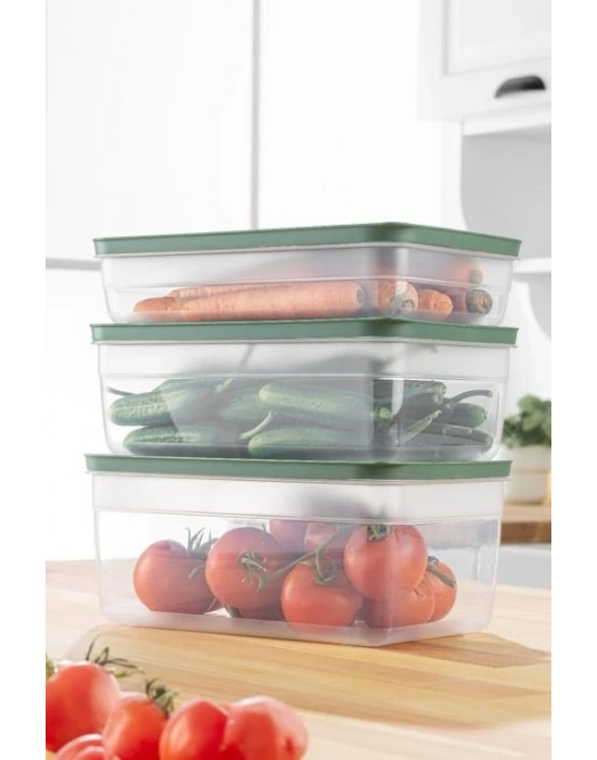 Tupper Model - Vakumlu - Mikrodalga Buzluk Saklama Kabı 3,8lt