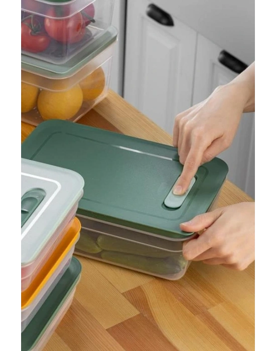 Tupper Model - Vakumlu - Mikrodalga Buzluk Saklama Kabı 5lt