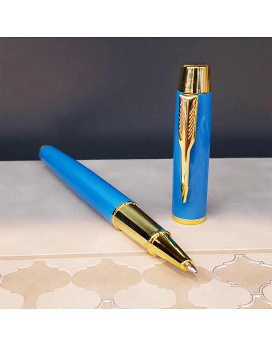 Turkuaz Metal Roller Kalem