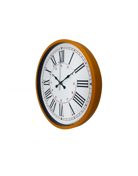 Turuncu 36 Cm Standart Duvar Saati