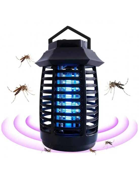 ®  Tutma ve Asma Saplı Ledli Sinek Makinası 2W Sinek Öldürücü UV Mor Işıklı Aparat