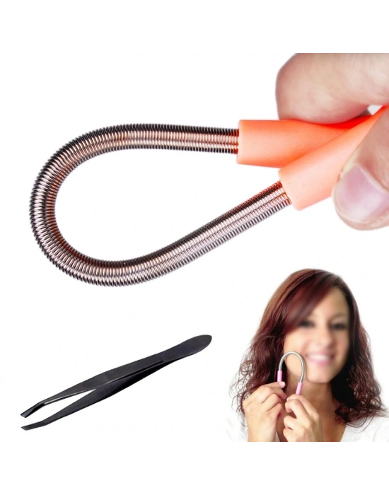 Tüy Bıyık Alıcı Yaylı Epilatör - Cımbız Hediyeli