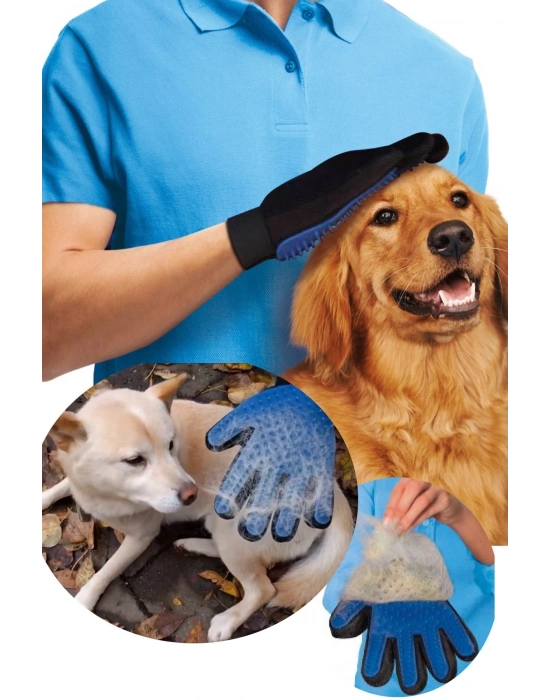 Tüy Toplayan Kedi Temizleme Eldiveni Tüy Toplama Eldiveni