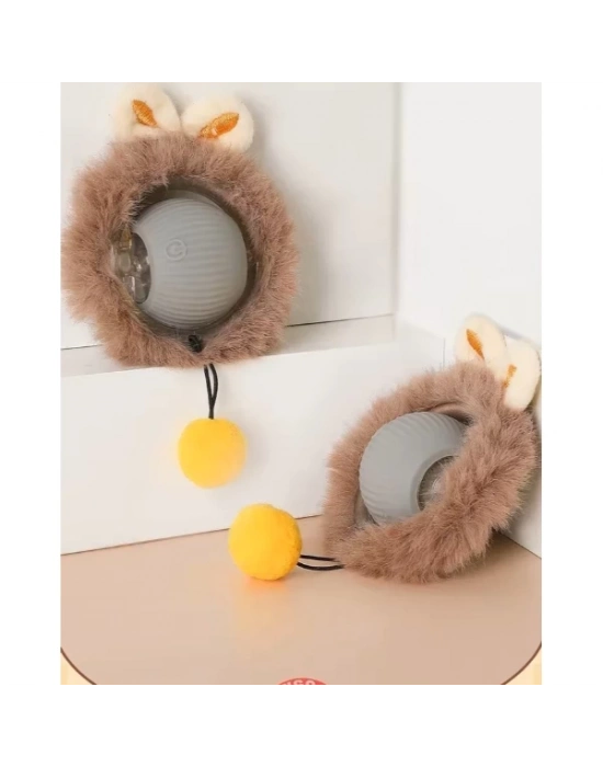 Tüylü Şarjlı Kedi Oyuncağı