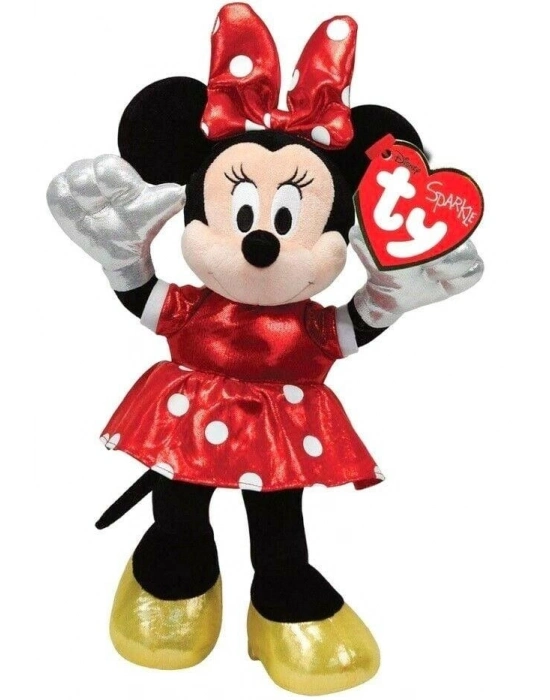 ® TY41071 MINNIE-SPARKLE RED WİTH SOUND REG