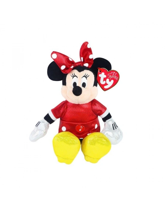 ® TY41071 MINNIE-SPARKLE RED WİTH SOUND REG