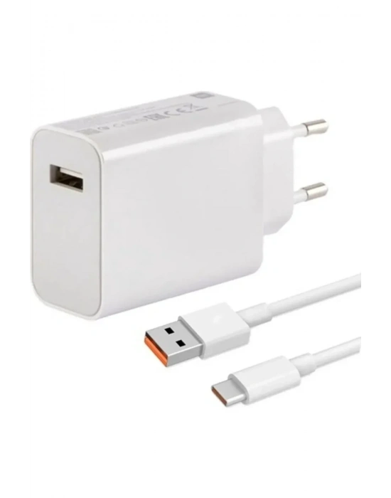 Type-C 67w (Watt) Ultra Hızlı Şarj Aleti Adaptör Kablo Set