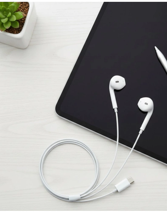 ® Type C Girişli Kulak İçi Kulaklık Günlük Kullanıma Uygun