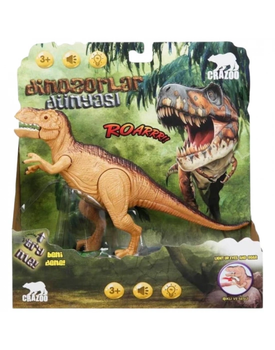 Tyrannosaurus Rex Dinozor Işıklı Sesli - RS6171