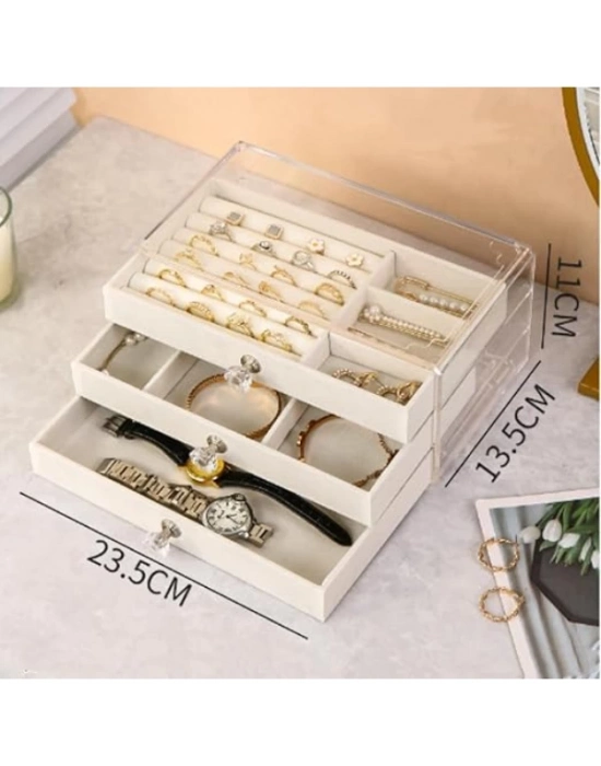 Üç Katlı Takı Organizeri