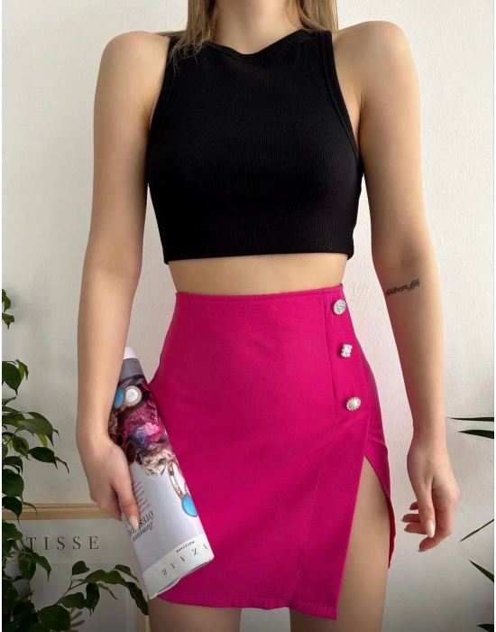 Üç taşlı mini etek