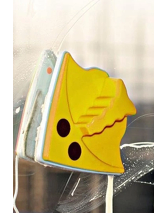 Üçgen Çift Taraflı Mıknatıslı Cam Sileceği