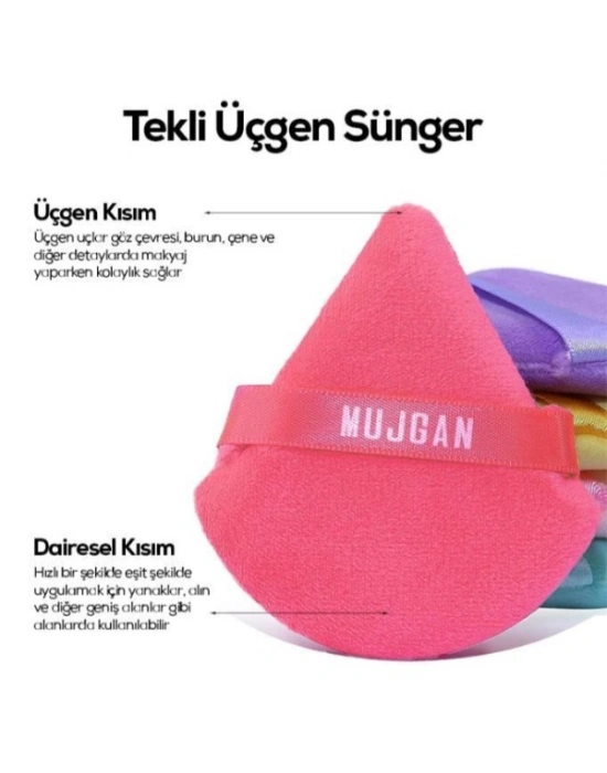 Üçgen Makyaj Süngeri Puf