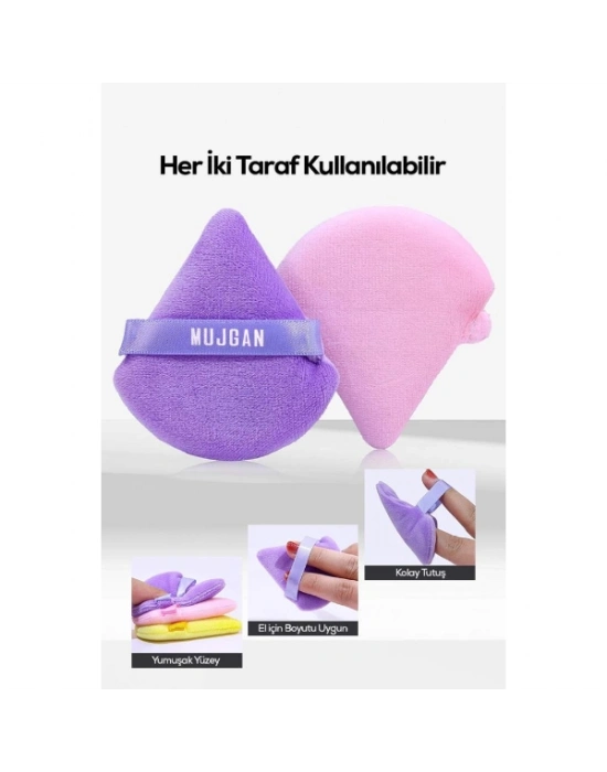 Üçgen Makyaj Süngeri Puf