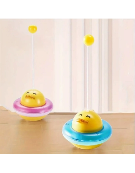 UFO Şekilli Ördek Kedi Oyuncağı