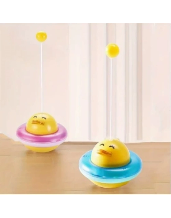UFO Şekilli Ördek Kedi Oyuncağı