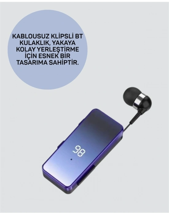 Ultra Hızlı Şarj Özellikli Type-C Bluetooth Kulaklık – 10 Dakikada %50 Şarj, 20 Dakikada Tam Dolum