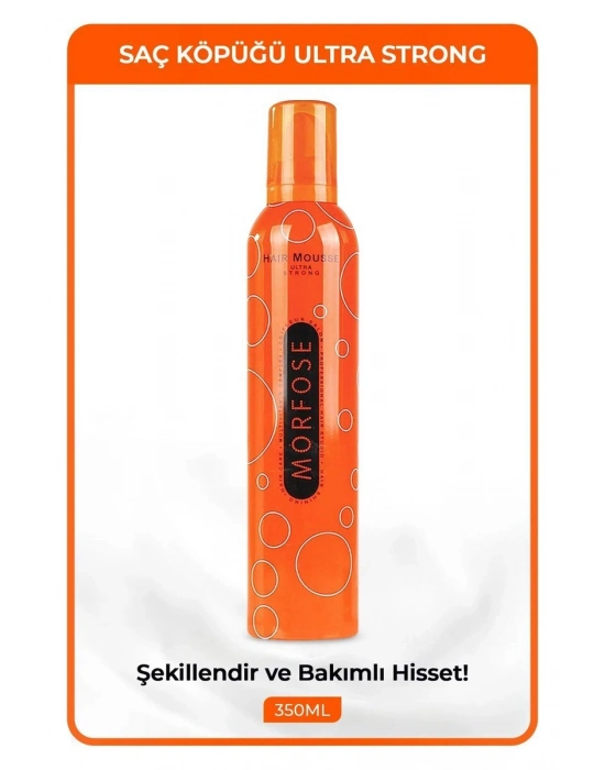 Ultra Strong Saç Köpük 350 ML - Ultra Güçlü Tutuş - mrfs
