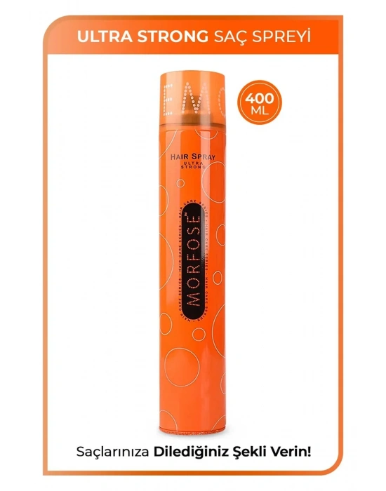 Ultra Strong Saç Spreyi 400 ML - mrfs