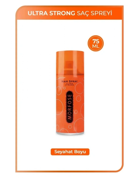 Ultra Strong Saç Spreyi 75 ML - Güçlü Tutuş - mrfs