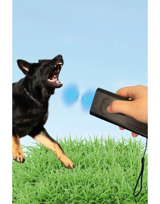 Ultrasonik Zarar Vermeyen Köpek Uzaklaştırıcı Ve Eğitici Cihaz