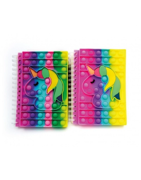 Unicorn Tasarımlı Pop-It Defter