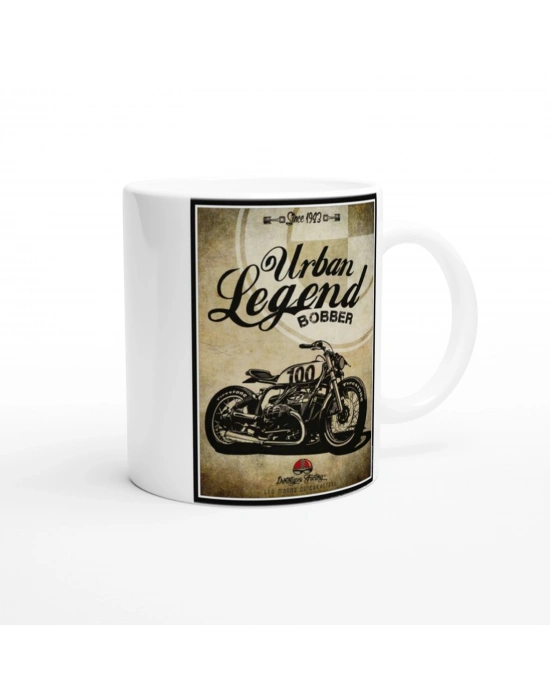 Urban Legend Bobber Motosiklet Kupa Bardak