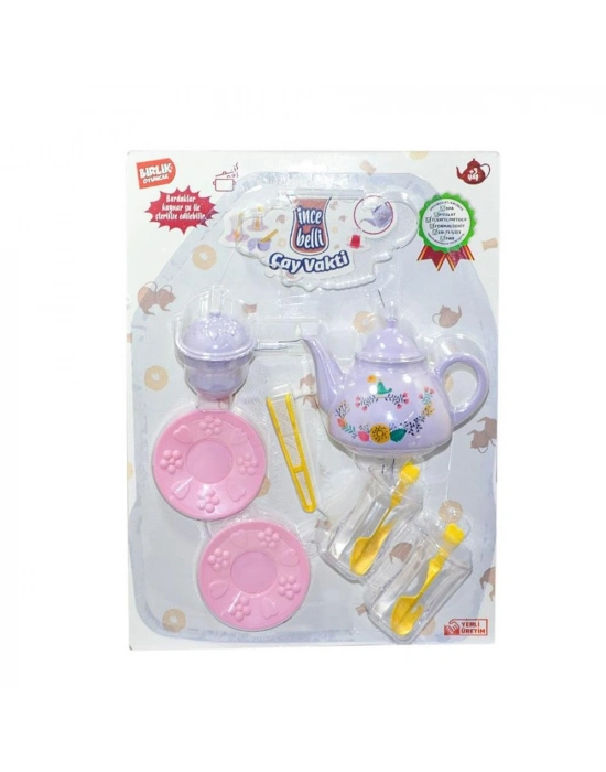 ® URT011-002 KARTELADA İNCE BELLİ ÇAY VAKTİ -BRL