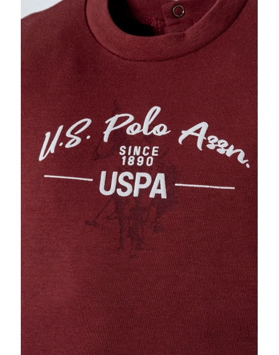 U.S. Polo 2li Takım USB2879 Bordo
