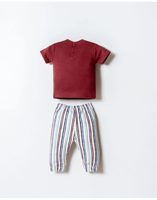 U.S. Polo 2li Takım USB2879 Bordo